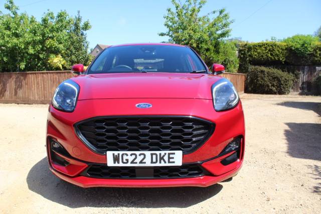 Ford Puma 1.0 EcoBoost Hybrid mHEV ST-Line 5dr Hatchback Petrol Red