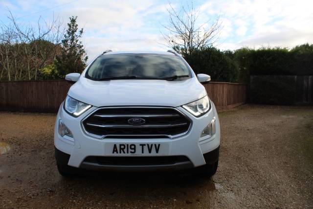 Ford Ecosport 1.0 EcoBoost 125 Titanium 5dr Hatchback Petrol White