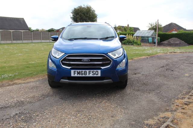 Ford Ecosport 1.0 EcoBoost Titanium 5dr Hatchback Petrol Blue
