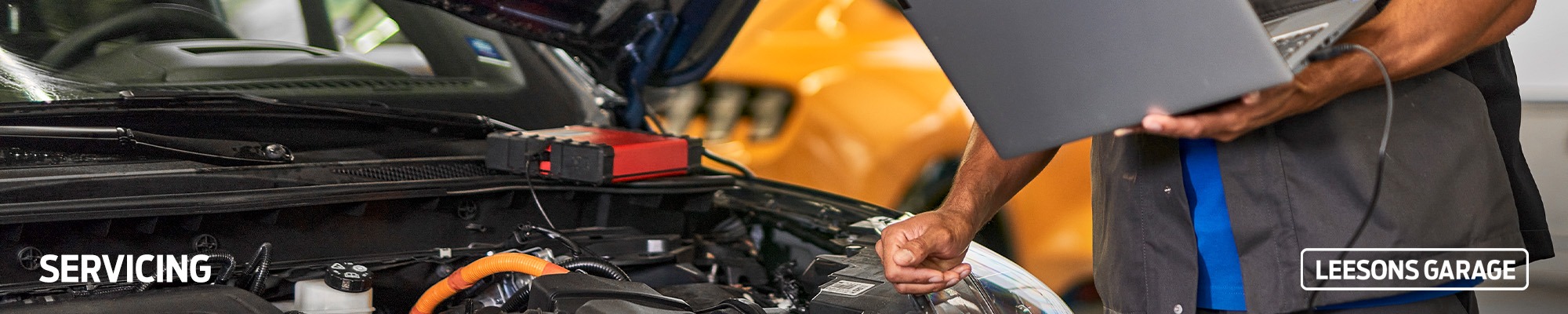 Servicing at Leesons Garage Ltd