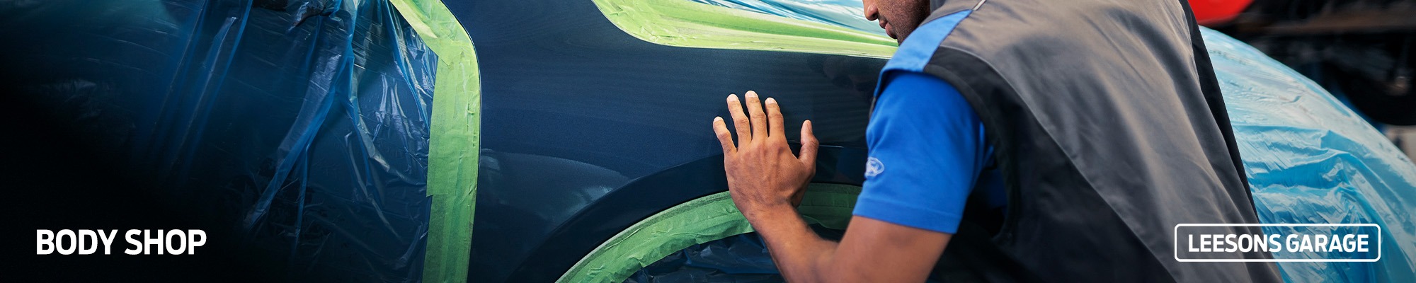 Bodyshop at Leesons Garage Ltd